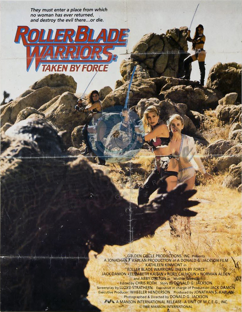 Roller Blade Warriors Taken by Force (1989) MovieZine